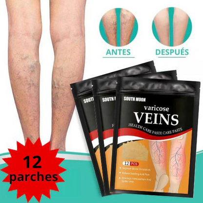 Parches Para Varices - VeinsFix 💜 ¡EFECTO INMEDIATO! 12 PARCHES