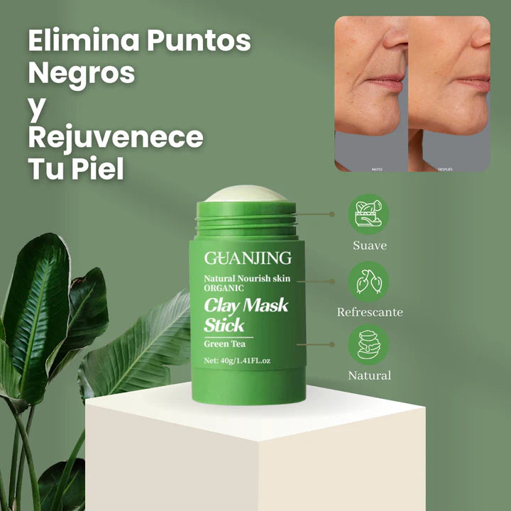 Green Mask - (Mascarilla en Barra de Té Verde)