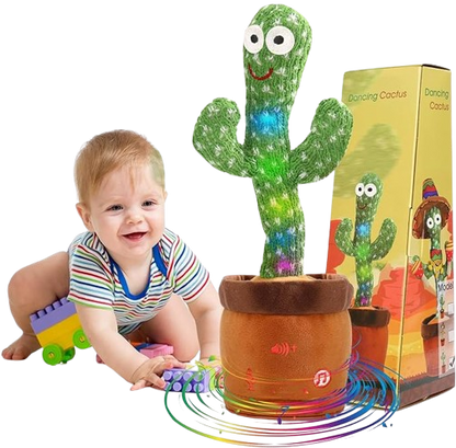 Desarrolla su Creatividad con el Cactus Bailarín™ 🌵 | Juguete Interactivo Musical y Educativo 🎉