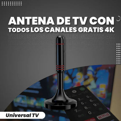 Antena De Televisión HD Aire -📺 +1000 Canales 4k Gratis