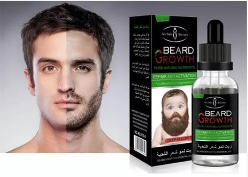 Kit barba fuerte 💪 Sérum para el crecimiento de barba