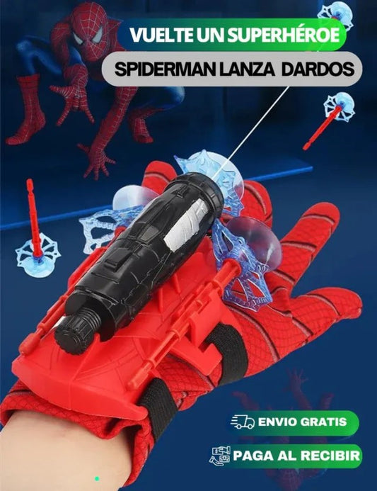 GUANTE SPIDERMAN LANZA DARDOS